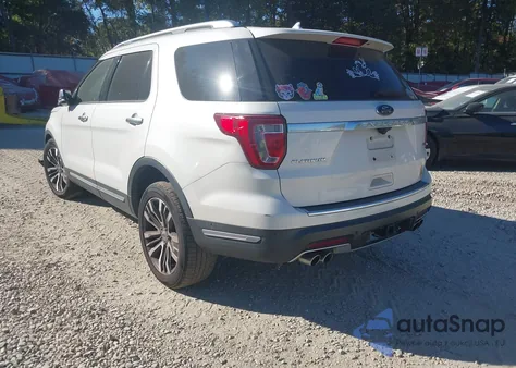 2018 Ford Explorer Platinum from USA, damaged, VIN 1FM5K8HT8JGC60616